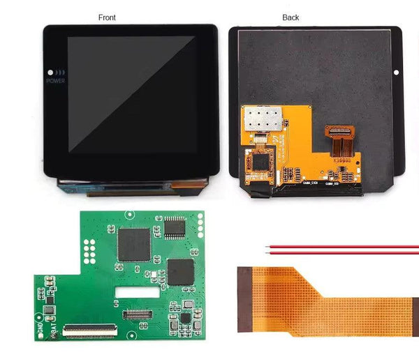 Game Boy Color OLED Q10 Backlight Kit with Touch Screen OSD