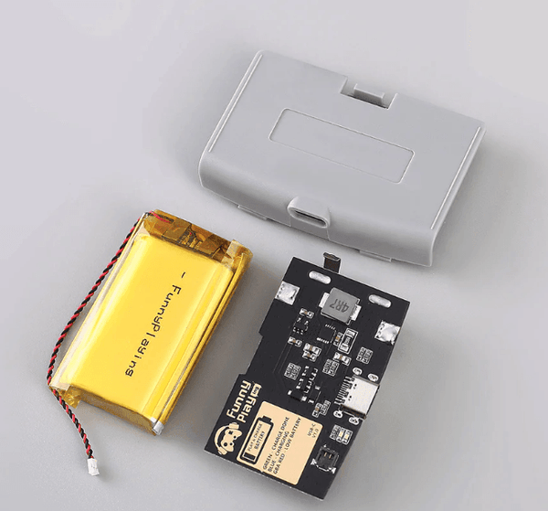 FunnyPlaying GBA 1800 mAh rechargable Battery and Cover – Retro Gaming ...