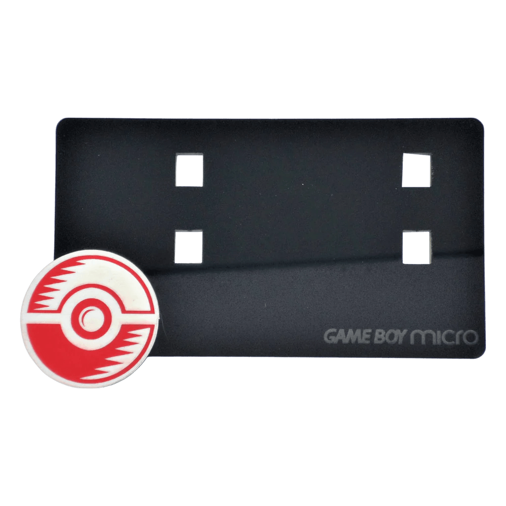 Pokemon Game Boy Micro Display Stand Rose Colored Gaming
